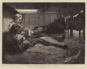 The Late Baby Rhinoceros and His Mother by Edward John Gregory
